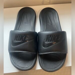 Nike Black Slide Sandals